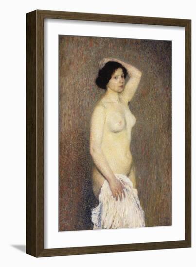 Nude Woman Standing-Henri Martin-Framed Giclee Print