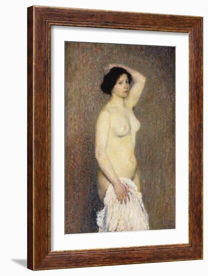 Nude Woman Standing-Henri Martin-Framed Giclee Print