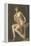 Nude Woman with Wrap-null-Framed Stretched Canvas