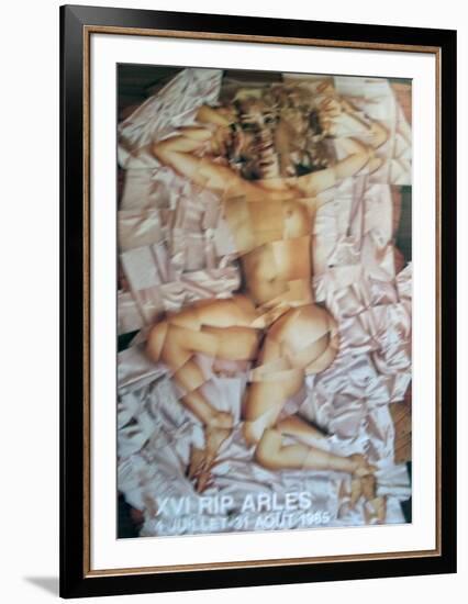 Nude-David Hockney-Framed Collectable Print