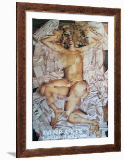 Nude-David Hockney-Framed Collectable Print