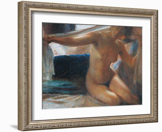 Nude-Giacomo Balla-Framed Giclee Print