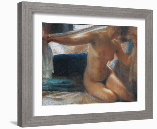 Nude-Giacomo Balla-Framed Giclee Print