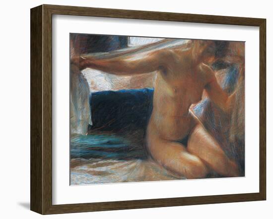 Nude-Giacomo Balla-Framed Giclee Print