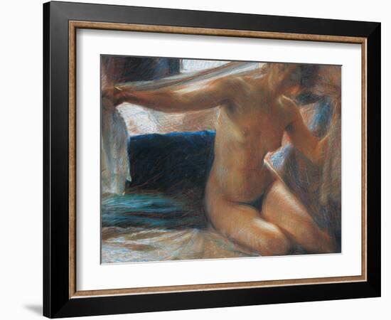 Nude-Giacomo Balla-Framed Giclee Print