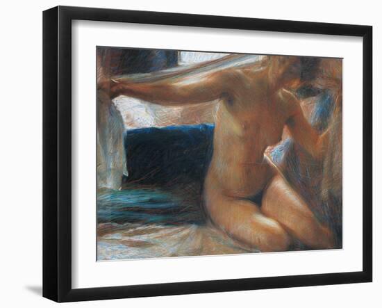 Nude-Giacomo Balla-Framed Giclee Print