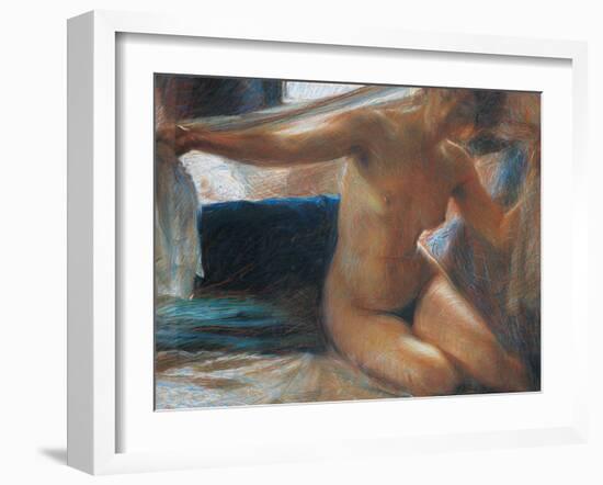 Nude-Giacomo Balla-Framed Giclee Print