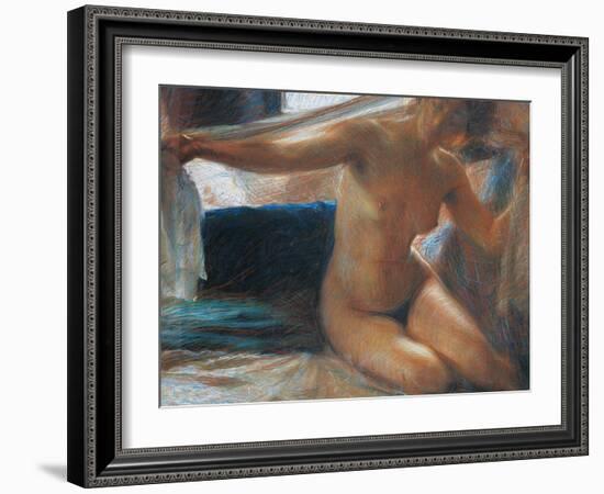 Nude-Giacomo Balla-Framed Giclee Print