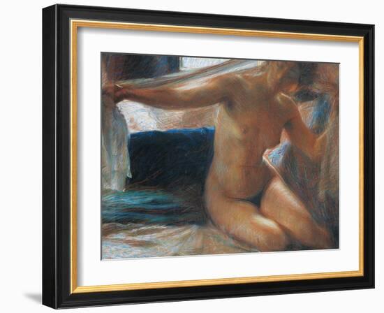 Nude-Giacomo Balla-Framed Giclee Print