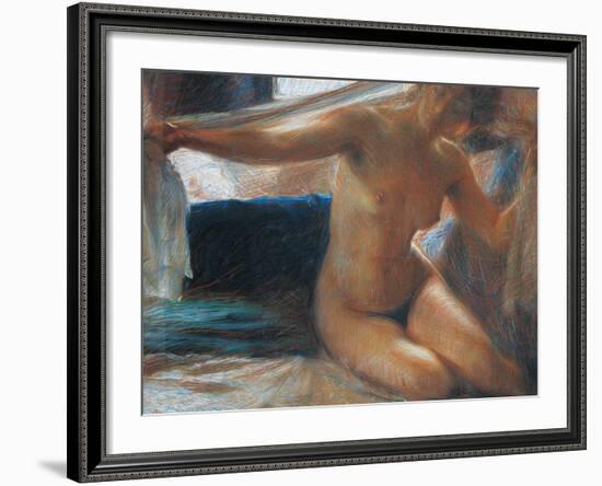 Nude-Giacomo Balla-Framed Giclee Print