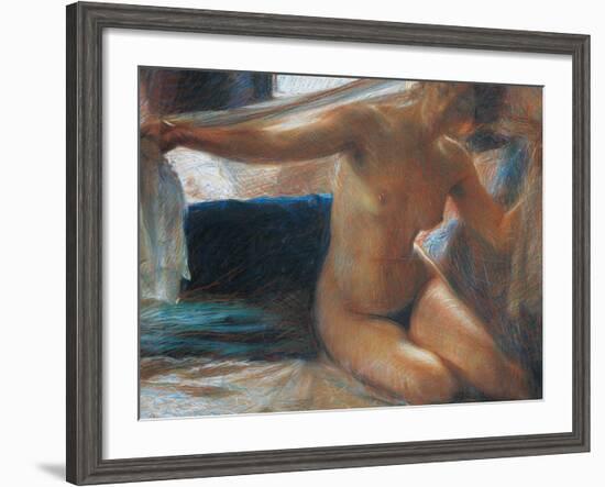 Nude-Giacomo Balla-Framed Giclee Print