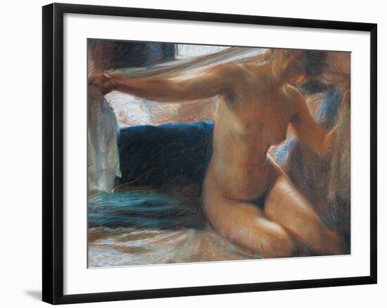 Nude-Giacomo Balla-Framed Giclee Print