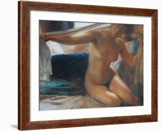 Nude-Giacomo Balla-Framed Giclee Print