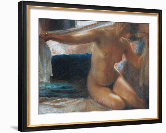 Nude-Giacomo Balla-Framed Giclee Print