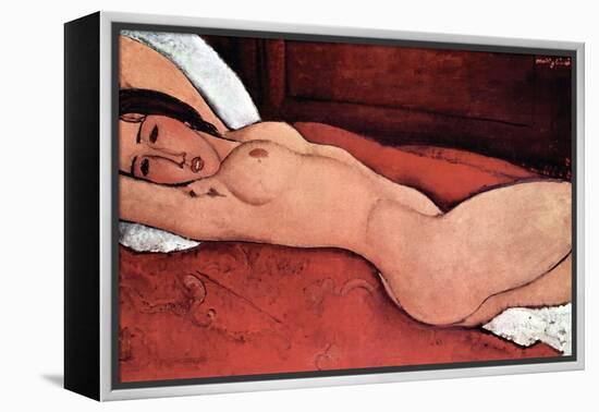 Nude-Amedeo Modigliani-Framed Stretched Canvas