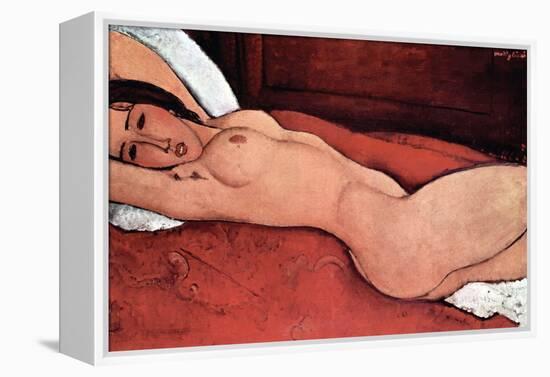 Nude-Amedeo Modigliani-Framed Stretched Canvas