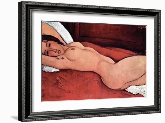 Nude-Amedeo Modigliani-Framed Art Print