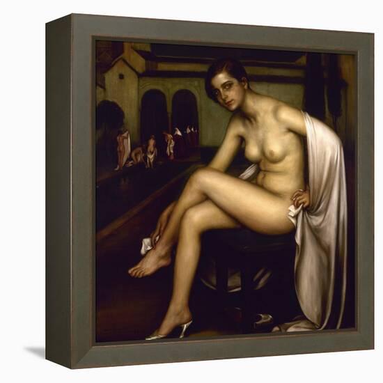 Nude-Julio Romero de Torres-Framed Premier Image Canvas