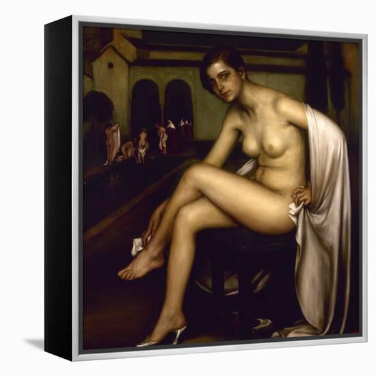 Nude-Julio Romero de Torres-Framed Premier Image Canvas