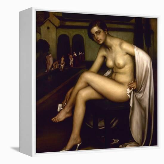 Nude-Julio Romero de Torres-Framed Premier Image Canvas