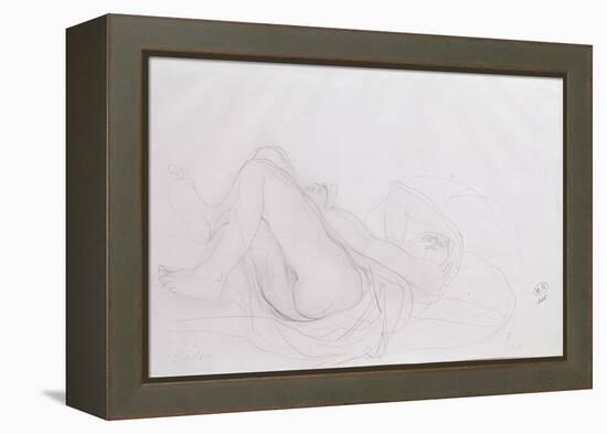 Nude-Auguste Rodin-Framed Premier Image Canvas