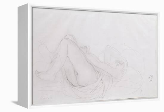 Nude-Auguste Rodin-Framed Premier Image Canvas