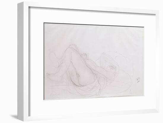 Nude-Auguste Rodin-Framed Giclee Print