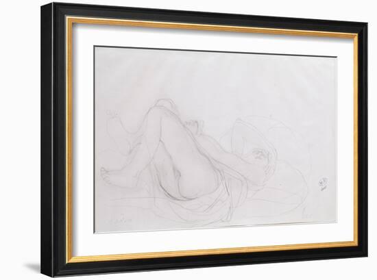 Nude-Auguste Rodin-Framed Giclee Print