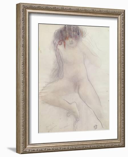 Nude-Auguste Rodin-Framed Giclee Print