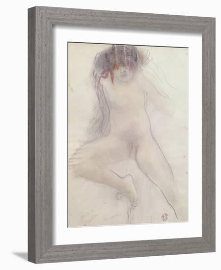 Nude-Auguste Rodin-Framed Giclee Print