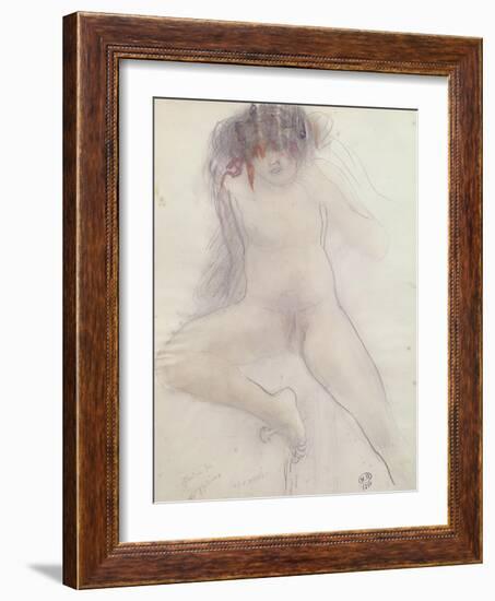 Nude-Auguste Rodin-Framed Giclee Print