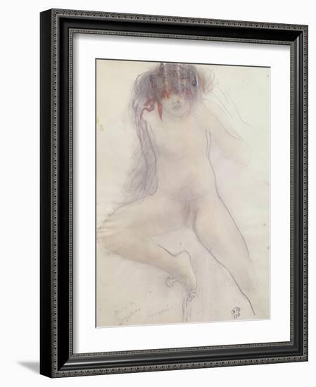 Nude-Auguste Rodin-Framed Giclee Print