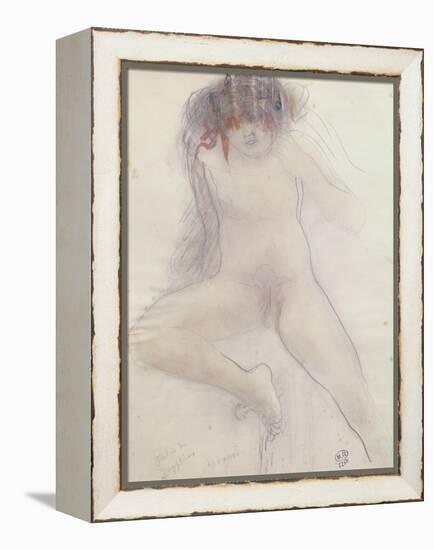 Nude-Auguste Rodin-Framed Premier Image Canvas