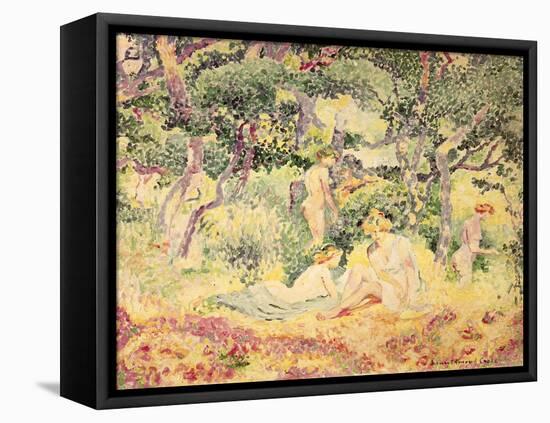 Nudes in a Wood, 1905-Henri Edmond Cross-Framed Premier Image Canvas