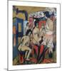 Nudes in Studio-Ernst Ludwig Kirchner-Mounted Premium Giclee Print