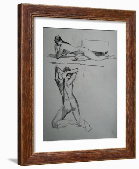 Nudes of Female-Nobu Haihara-Framed Giclee Print