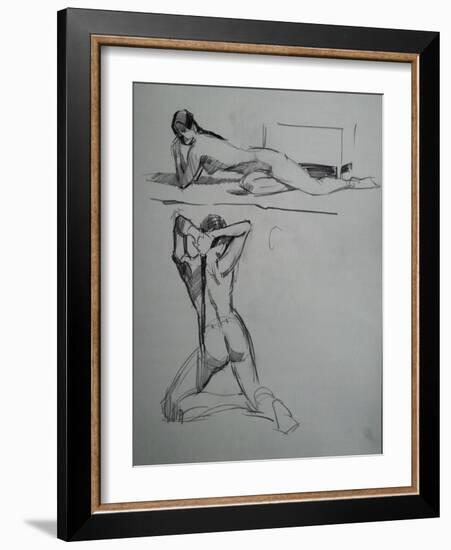 Nudes of Female-Nobu Haihara-Framed Giclee Print