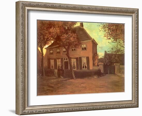 Nuenen Parsonage, 1885-Vincent van Gogh-Framed Giclee Print