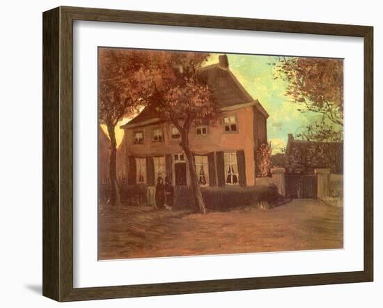 Nuenen Parsonage, 1885-Vincent van Gogh-Framed Giclee Print