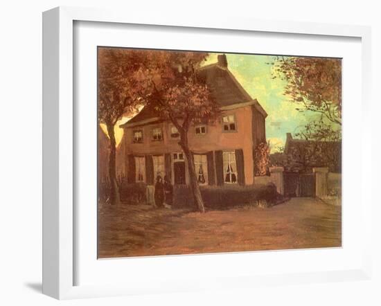 Nuenen Parsonage, 1885-Vincent van Gogh-Framed Giclee Print