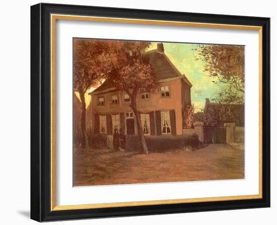 Nuenen Parsonage, 1885-Vincent van Gogh-Framed Giclee Print