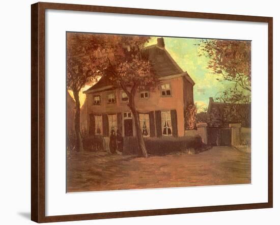 Nuenen Parsonage, 1885-Vincent van Gogh-Framed Giclee Print