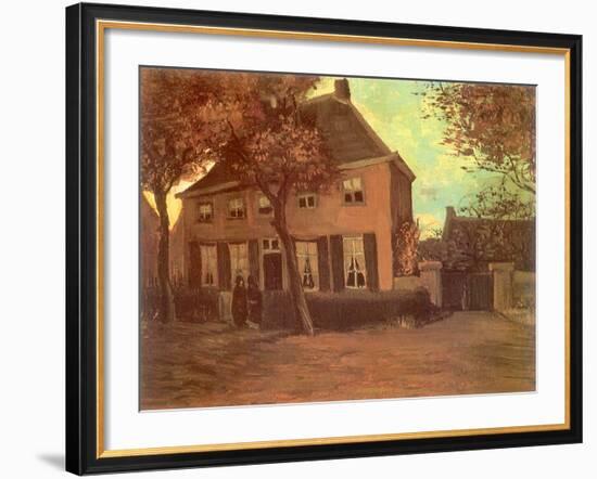 Nuenen Parsonage, 1885-Vincent van Gogh-Framed Giclee Print