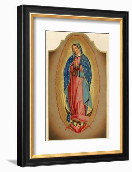 Nuestra Senora de Guadalupe Mexico Miraculously Imprinted-null-Framed Photographic Print