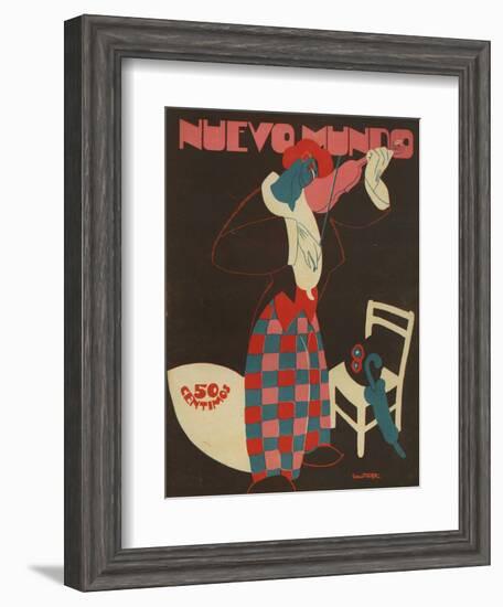 Nuevo Mundo, Magazine Cover, Spain, 1924--Framed Giclee Print