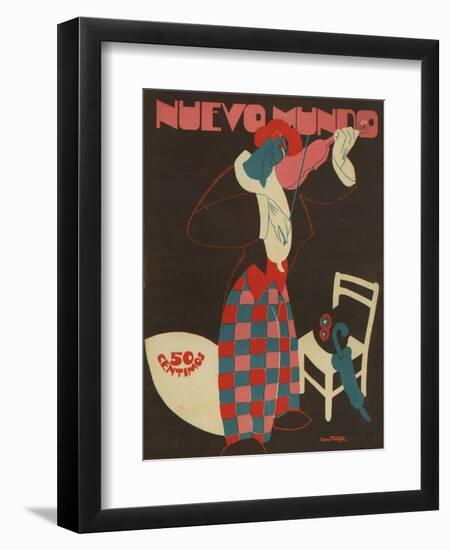 Nuevo Mundo, Magazine Cover, Spain, 1924-null-Framed Giclee Print