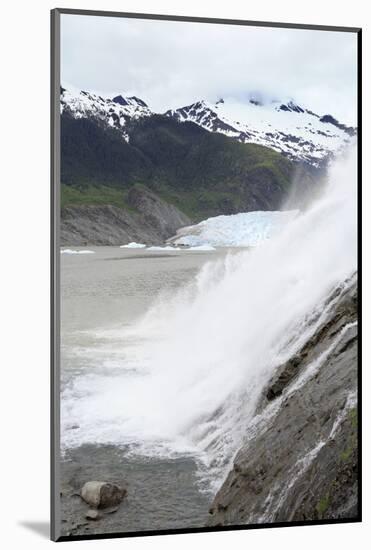 Nugget Falls at Mendenhall Glacier, Juneau, Alaska, United States of America, North America-Richard Cummins-Mounted Photographic Print