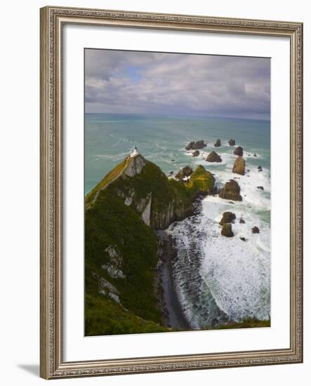 Nugget Point, Catlins, South Island, New Zealand-Doug Pearson-Framed Photographic Print