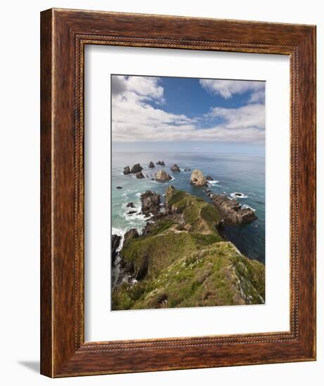 Nugget Point, Otago, South Island, New Zealand, Pacific-Michael Snell-Framed Photographic Print