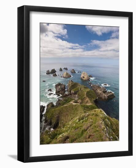 Nugget Point, Otago, South Island, New Zealand, Pacific-Michael Snell-Framed Photographic Print